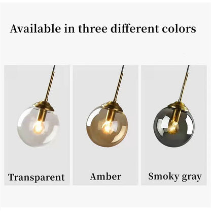Modern Luxury LED Glass Pendant Lamp for Stylish Spaces - Smarsty
