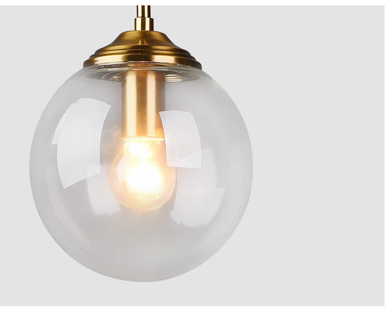 Modern Luxury LED Glass Pendant Lamp for Stylish Spaces - Smarsty