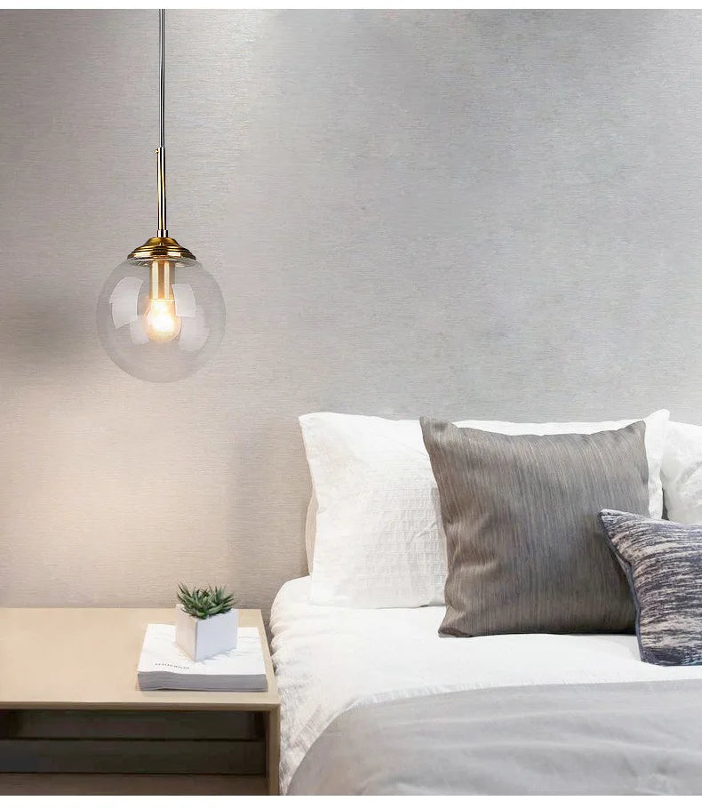 Modern Luxury LED Glass Pendant Lamp for Stylish Spaces - Smarsty