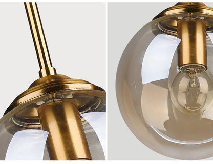 Modern Luxury LED Glass Pendant Lamp for Stylish Spaces - Smarsty