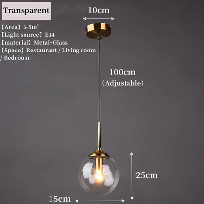 Modern Luxury LED Glass Pendant Lamp for Stylish Spaces - Smarsty