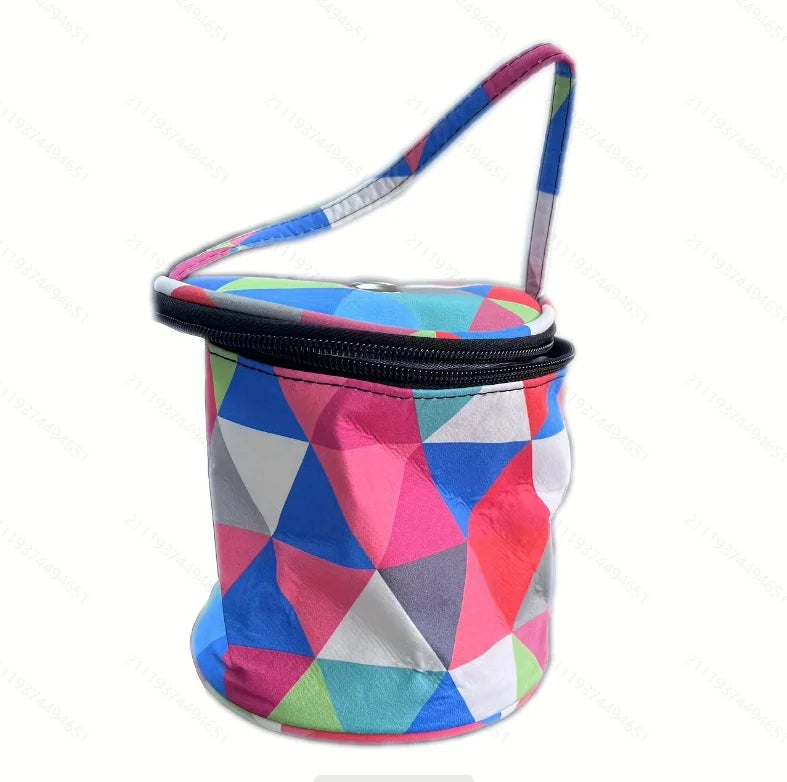 Cylindrical Yarn Storage Bag for Knitting and Crochet - Smarsty