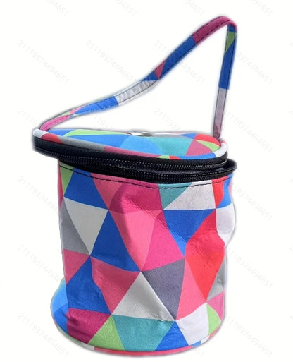 Cylindrical Yarn Storage Bag for Knitting and Crochet - Smarsty