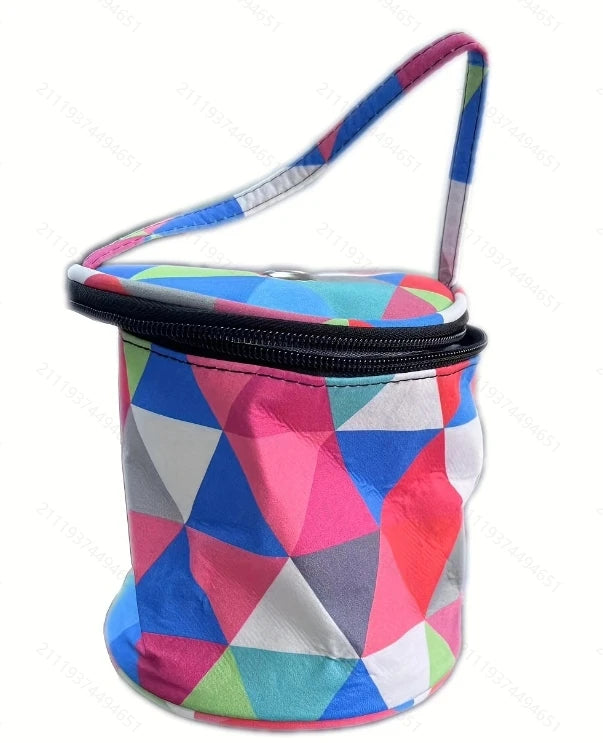 Cylindrical Yarn Storage Bag for Knitting and Crochet - Smarsty