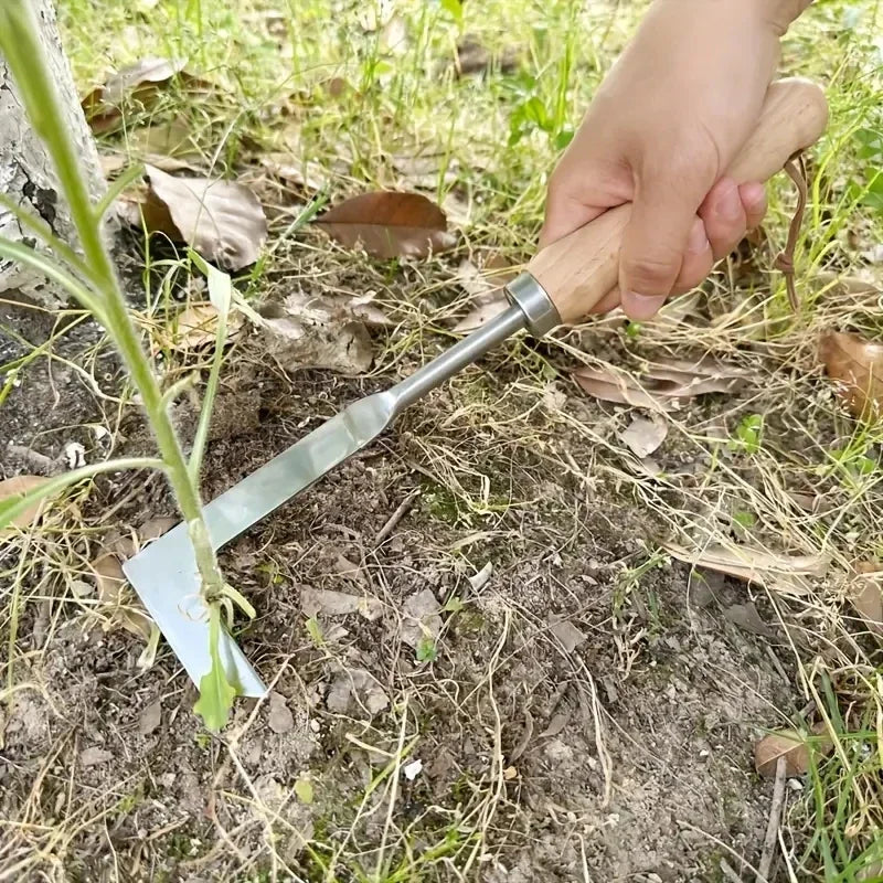 L Shaped Manual Weeding Tool for Easy Weed Removal - Smarsty