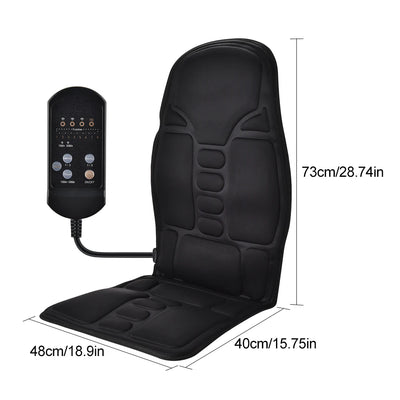Infrared Electric Back Massager Cushion for Ultimate Relaxation - Smarsty