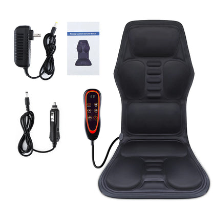 Infrared Electric Back Massager Cushion for Ultimate Relaxation - Smarsty