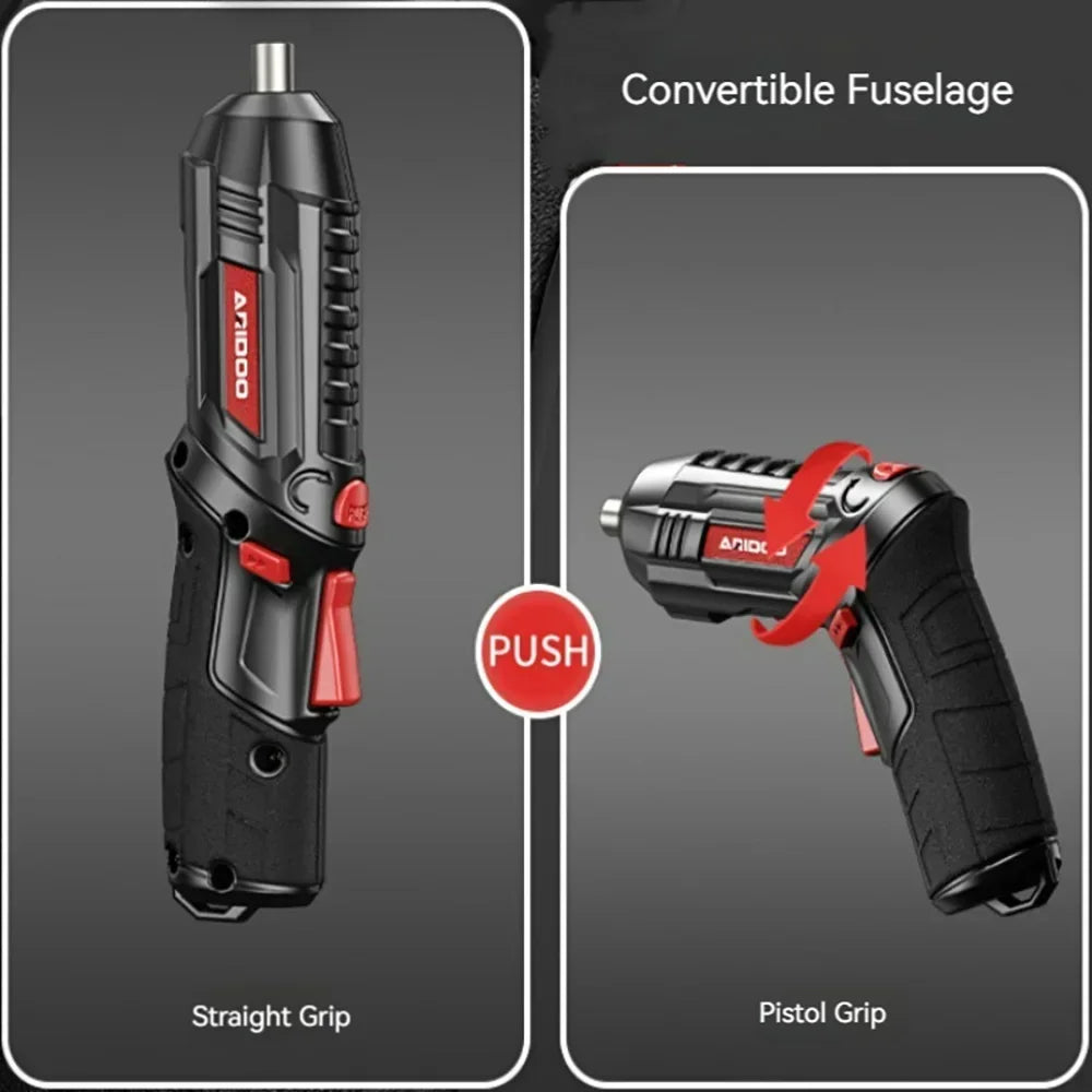 Rechargeable Cordless Screwdriver with 6Nm Torque - Smarsty