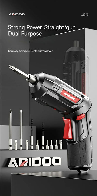 Rechargeable Cordless Screwdriver with 6Nm Torque - Smarsty