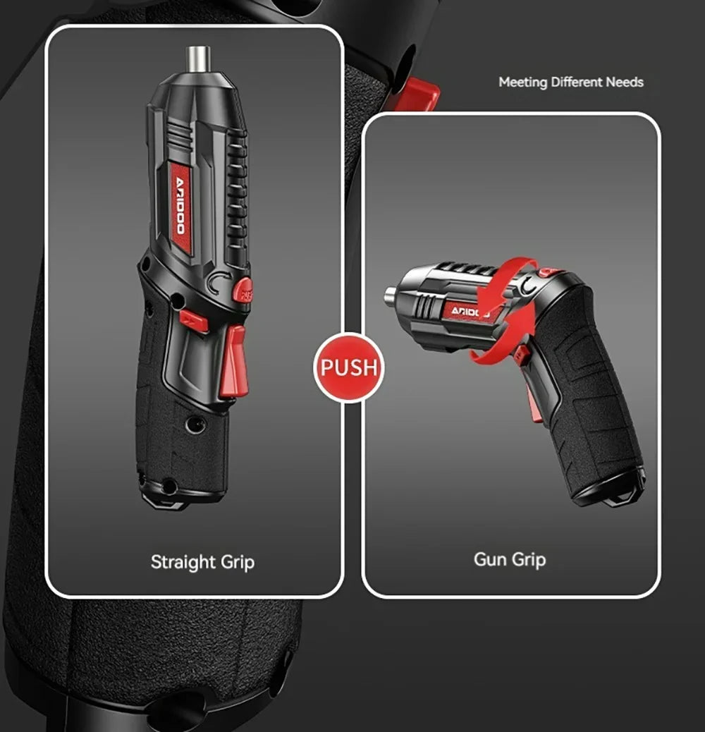 Rechargeable Cordless Screwdriver with 6Nm Torque - Smarsty