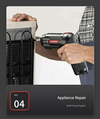 Rechargeable Cordless Screwdriver with 6Nm Torque - Smarsty