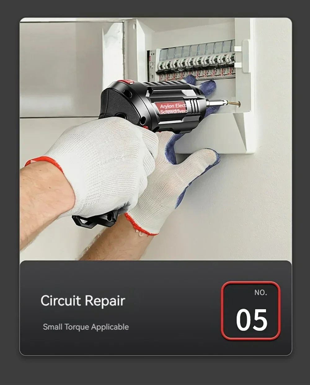 Rechargeable Cordless Screwdriver with 6Nm Torque - Smarsty