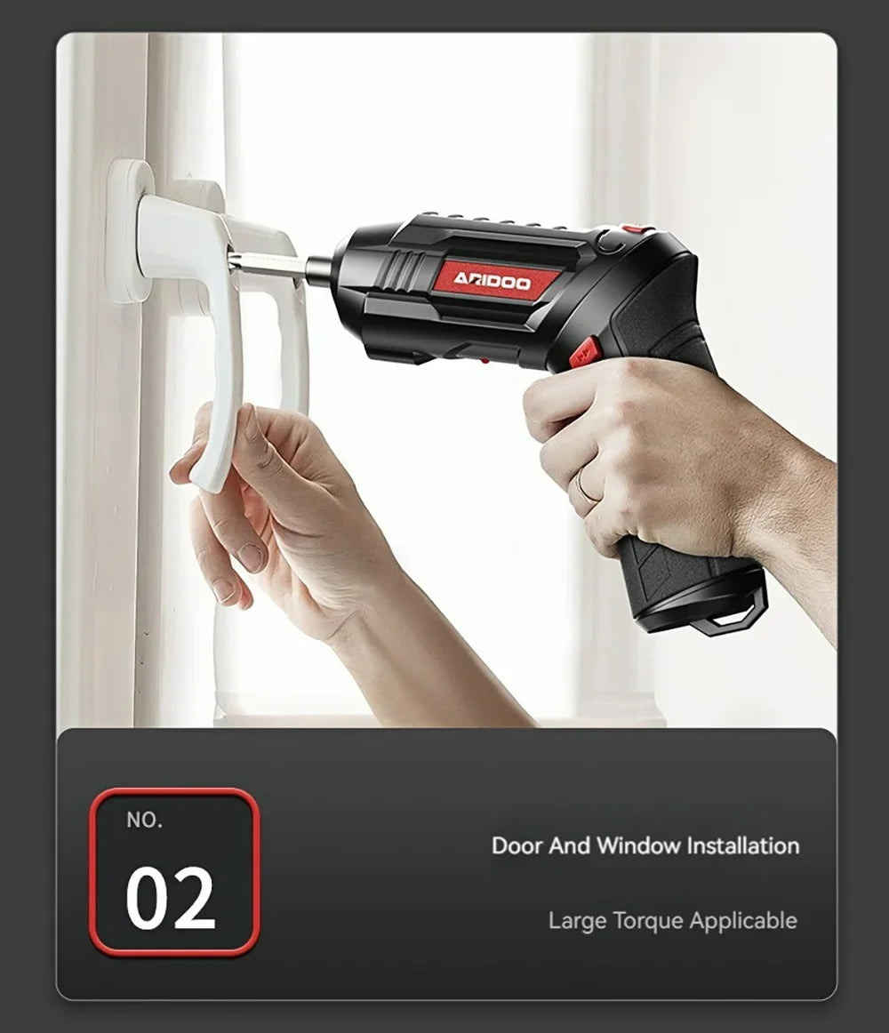Small Powerful Rechargeable Battery Screwdriver Set - Smarsty