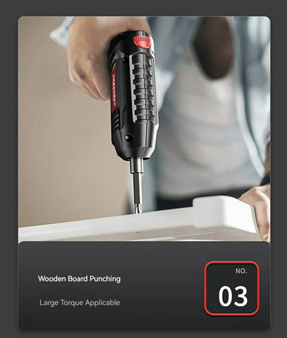 Small Powerful Rechargeable Battery Screwdriver Set - Smarsty