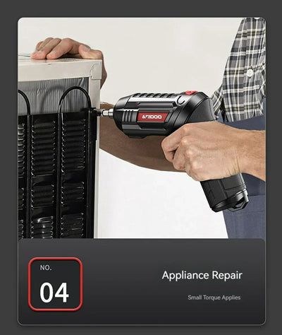 Small Powerful Rechargeable Battery Screwdriver Set - Smarsty