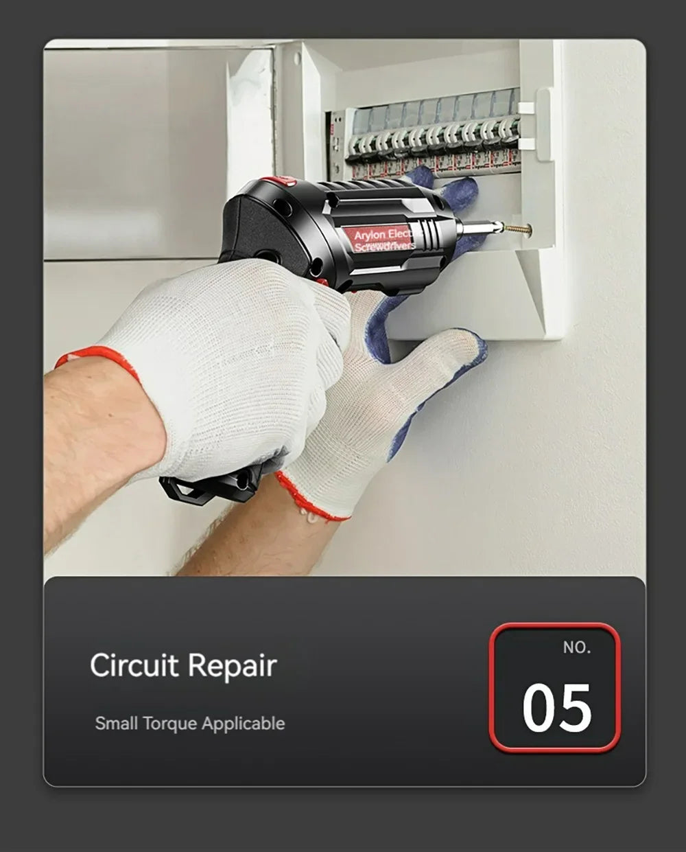 Small Powerful Rechargeable Battery Screwdriver Set - Smarsty