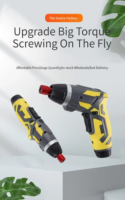 Small Powerful Rechargeable Battery Screwdriver Set - Smarsty