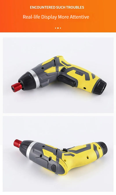 Small Powerful Rechargeable Battery Screwdriver Set - Smarsty