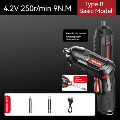 Small Powerful Rechargeable Battery Screwdriver Set - Smarsty