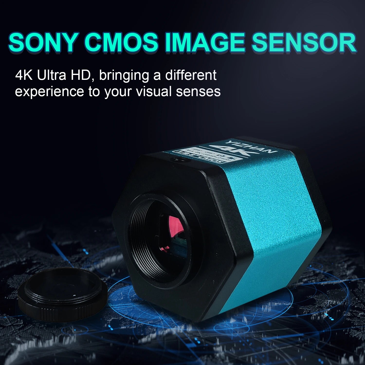 48MP 4K Digital Microscope with 150X Zoom - Smarsty