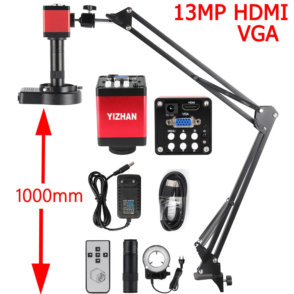 48MP 4K Digital Microscope with 150X Zoom - Smarsty