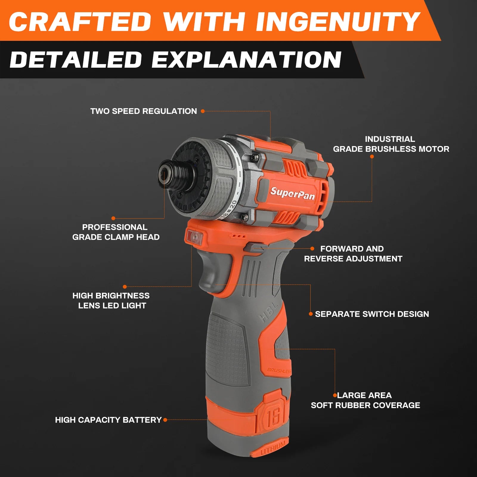 Cordless Brushless Electric Screwdriver Set for Easy DIY - Smarsty