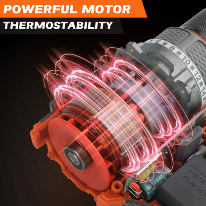 Cordless Brushless Electric Screwdriver Set for Easy DIY - Smarsty