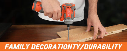 Cordless Brushless Electric Screwdriver Set for Easy DIY - Smarsty