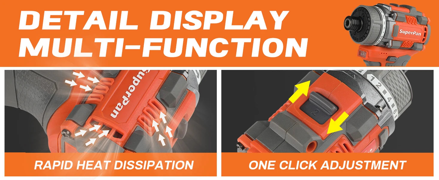Cordless Brushless Electric Screwdriver Set for Easy DIY - Smarsty
