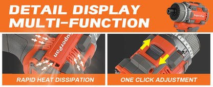 Cordless Brushless Electric Screwdriver Set for Easy DIY - Smarsty