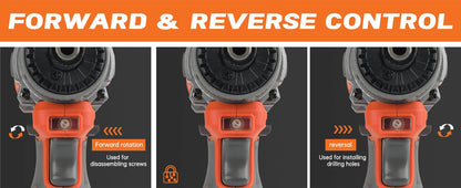 Cordless Brushless Electric Screwdriver Set for Easy DIY - Smarsty