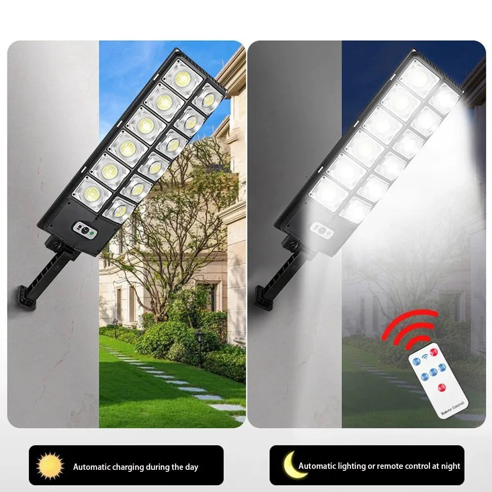 Super Bright Outdoor Solar LED Wall Lights with Motion Sensor - Smarsty