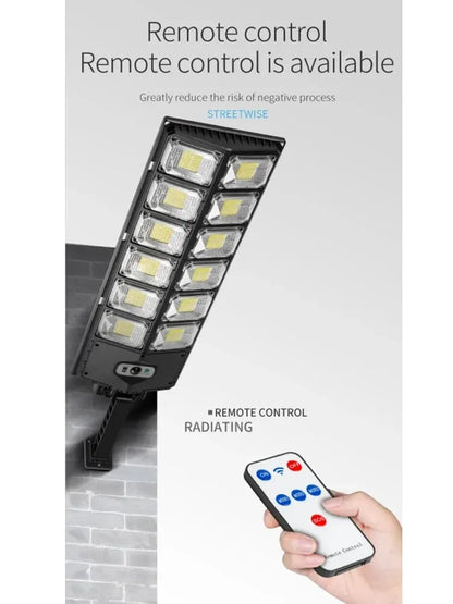 Super Bright Outdoor Solar LED Wall Lights with Motion Sensor - Smarsty