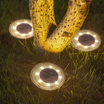 IP68 Waterproof Solar LED Outdoor Ground Lights - Smarsty