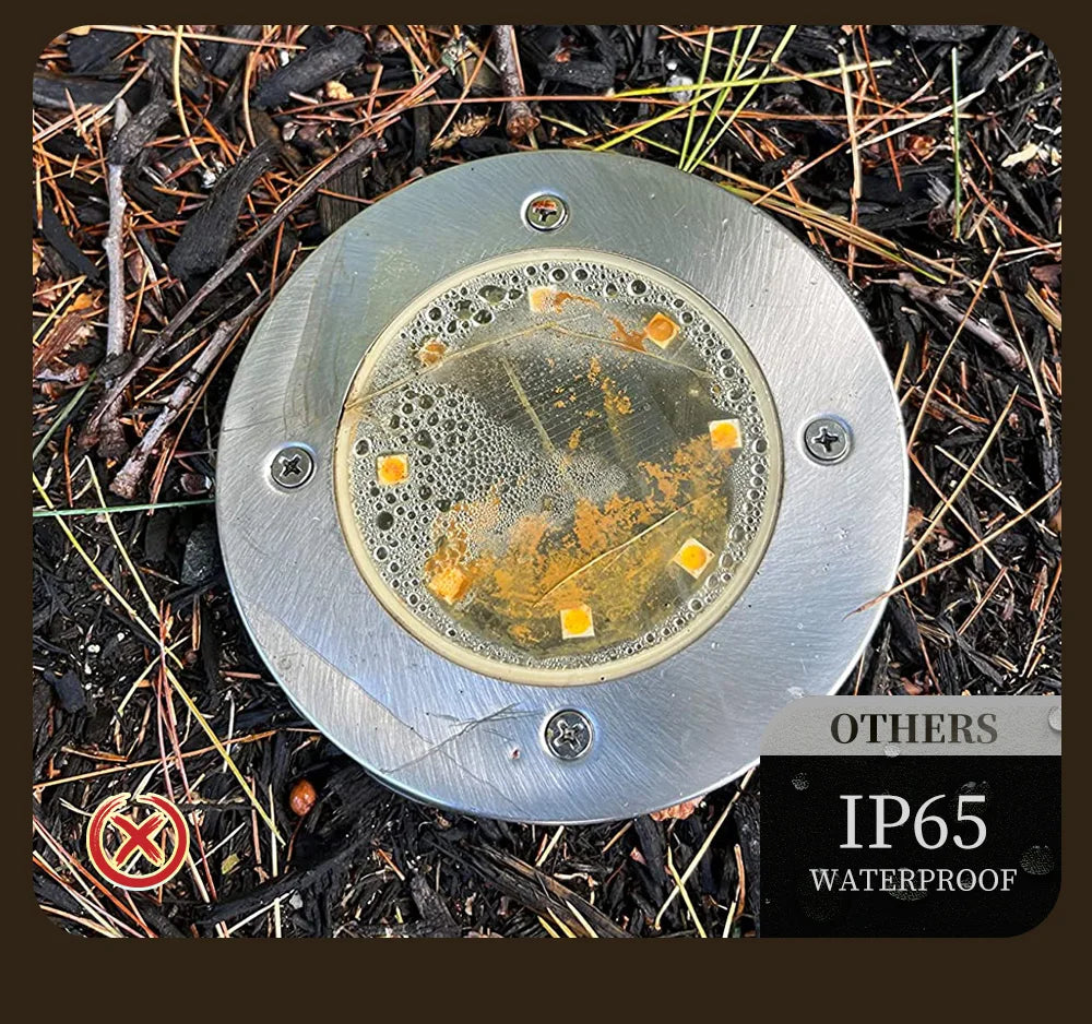 IP68 Waterproof Solar LED Outdoor Ground Lights - Smarsty