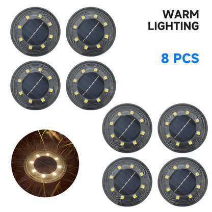 IP68 Waterproof Solar LED Outdoor Ground Lights - Smarsty