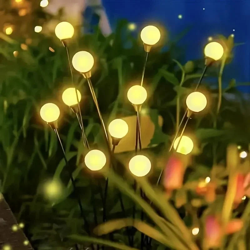 Solar LED Firefly Garden Lights for Outdoor Decoration - Smarsty
