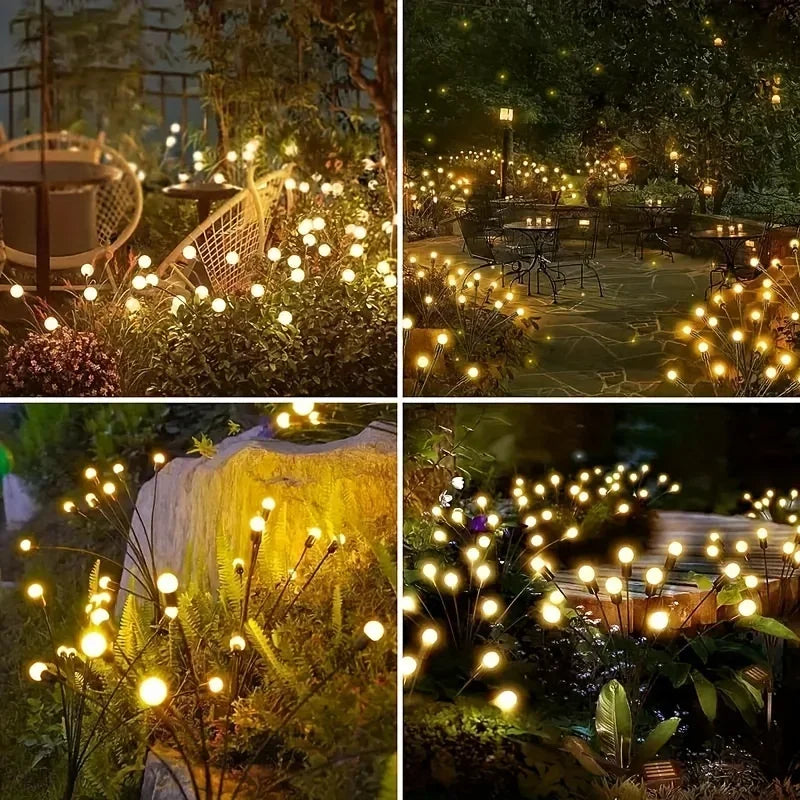 Solar LED Firefly Garden Lights for Outdoor Decoration - Smarsty