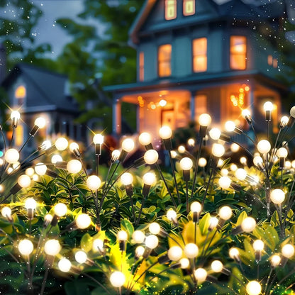 Solar LED Firefly Garden Lights for Outdoor Decoration - Smarsty