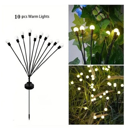 Solar LED Firefly Garden Lights for Outdoor Decoration - Smarsty