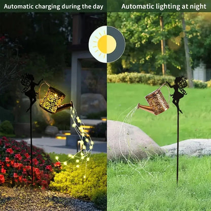 Solar Watering Can Lights for Stunning Garden Illumination - Smarsty