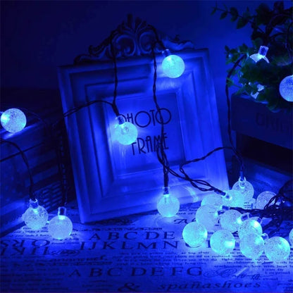 LED Solar String Lights Waterproof 60 LEDs for Garden Decor - Smarsty