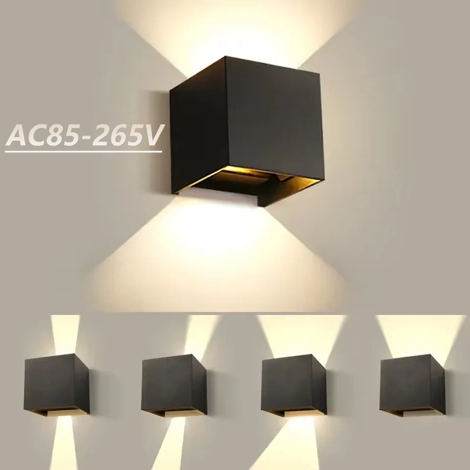 Adjustable LED Modern Wall Lamp for Indoor Outdoor Use - Smarsty