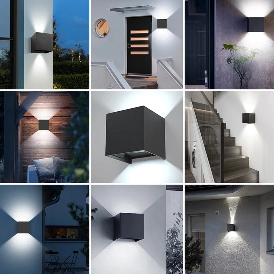 Adjustable LED Modern Wall Lamp for Indoor Outdoor Use - Smarsty