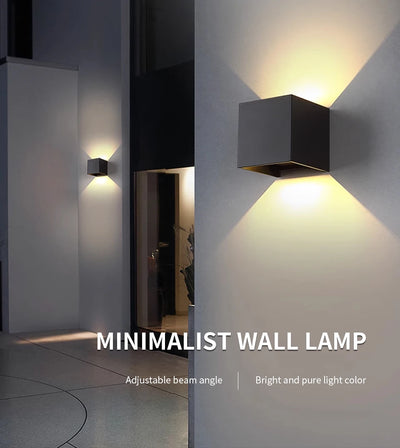 Adjustable LED Modern Wall Lamp for Indoor Outdoor Use - Smarsty