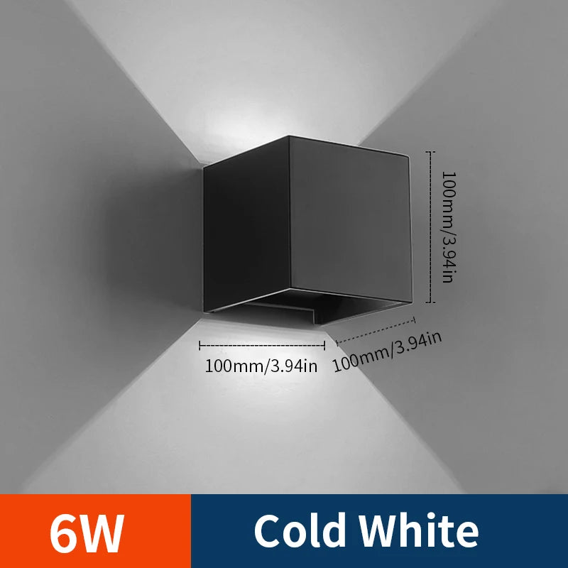Adjustable LED Modern Wall Lamp for Indoor Outdoor Use - Smarsty