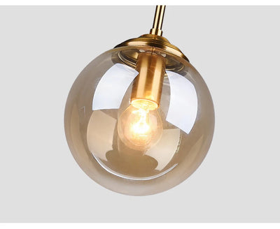 Modern Luxury LED Glass Pendant Lamp for Stylish Homes - Smarsty