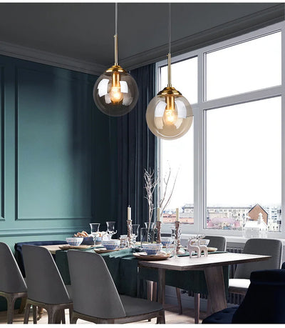 Modern Luxury LED Glass Pendant Lamp for Stylish Homes - Smarsty