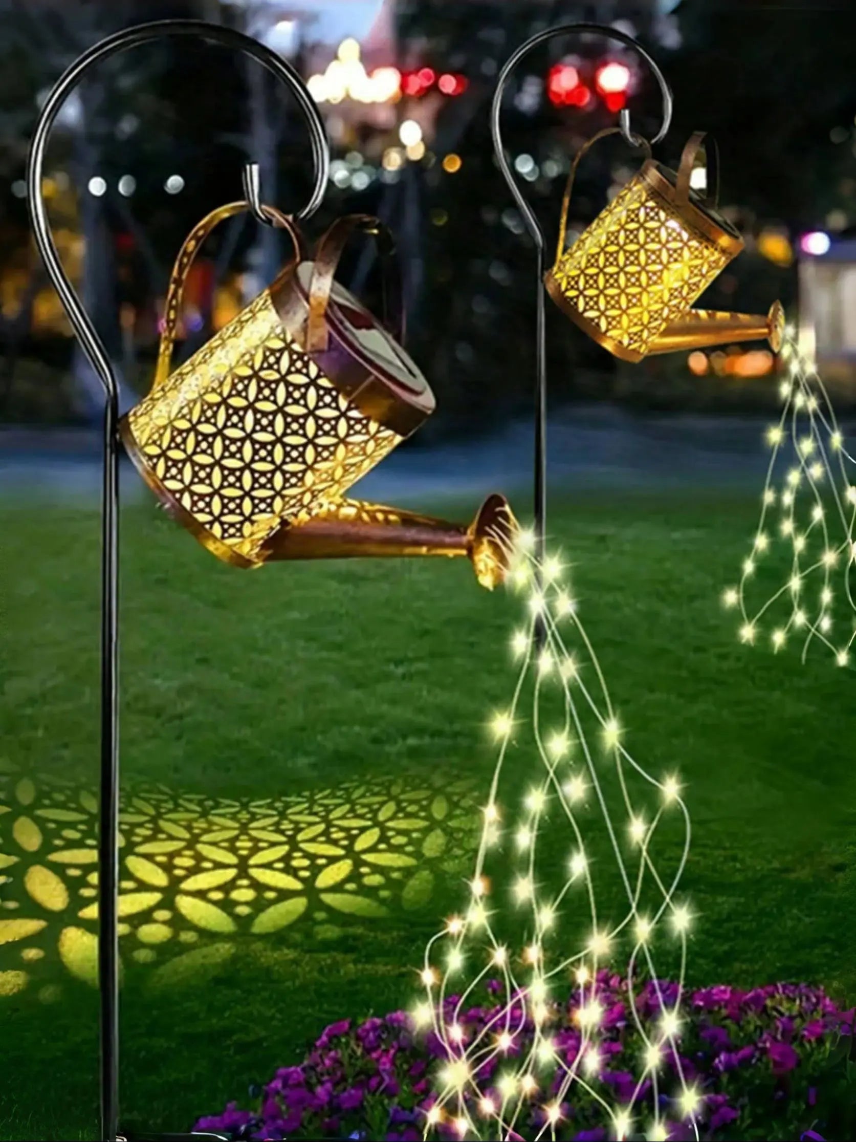 Solar Watering Can Lantern for Outdoor Garden Decor - Smarsty
