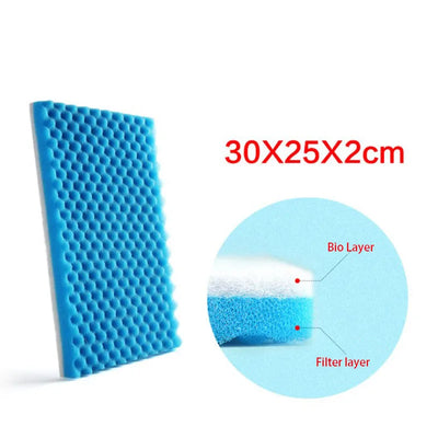 Super Thick Biochemical Filter Cotton Sponge for Aquariums - Smarsty